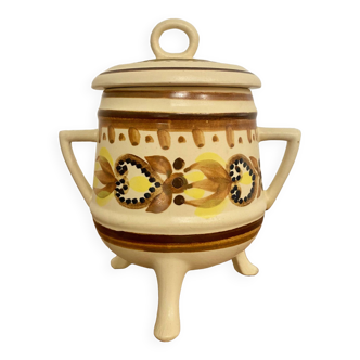 HB Quimper sugar bowl