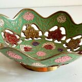 Vintage solid brass pocket tray
