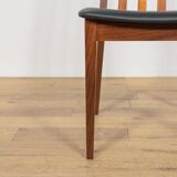 Mid-Century Teak and Leather Dining Chairs by Leslie Dandy for G-Plan, 1960