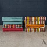 21stc "mah jong" sectional sofa by hans hopfer for roche bobois, france c.2