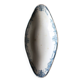 Ravier in blue iron clay Sarreguemines Vaucluse