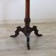 Antique Walnut Gueridon Table, Italy, 19th Century