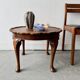 Vintage Round Pie Crust Coffee Table