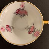 Set of 6 cups and 6 porcelain cups from Limoges