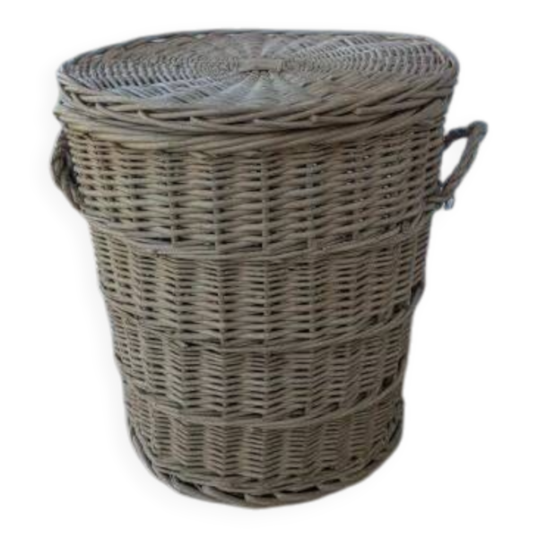 Panière en rotin