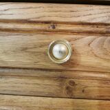 Oak chest of drawers