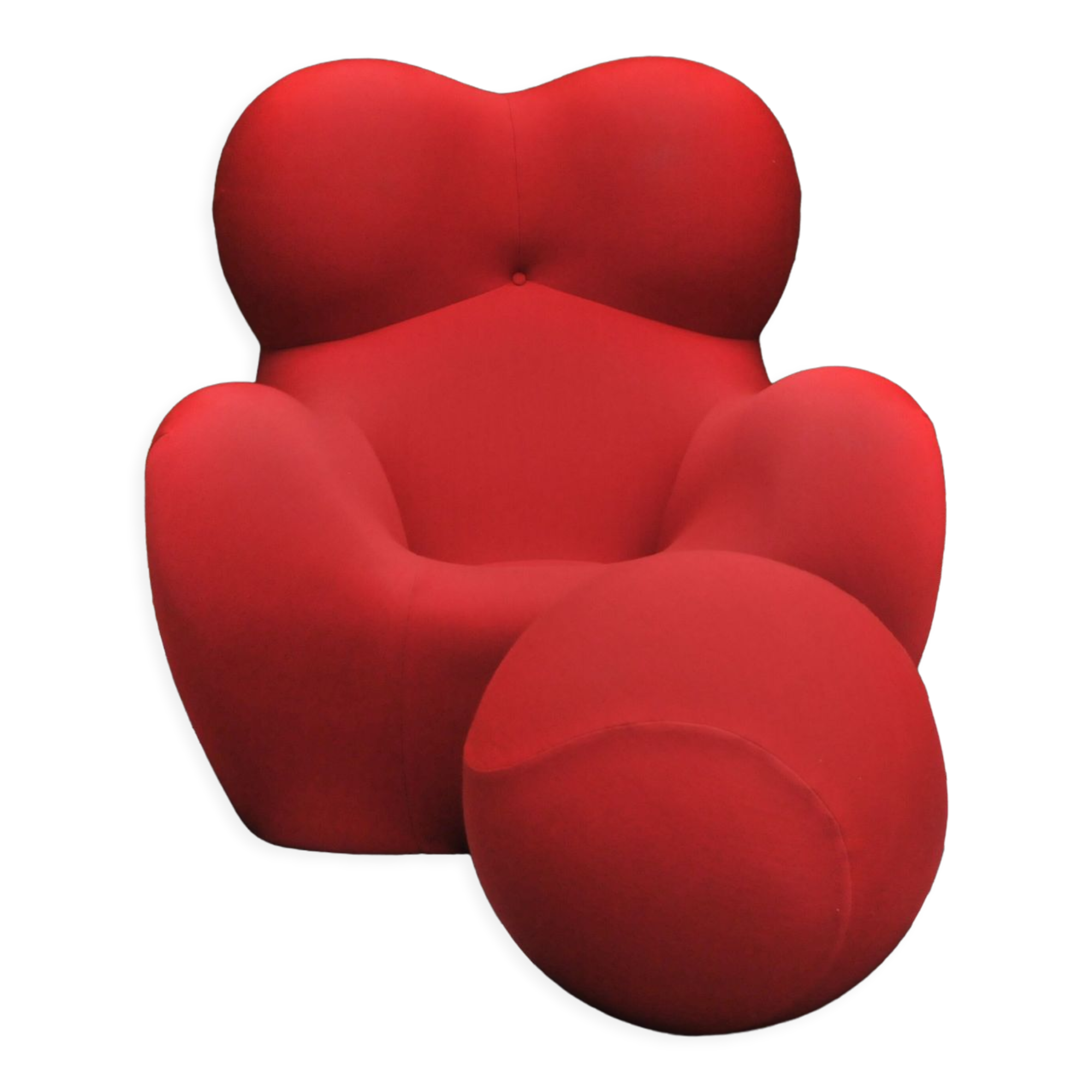B&B Italia UP5 armchair and footrest UP6 Gaetano Pesce