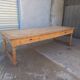 Grande table de communauté en chêne et sapin
