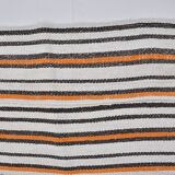 Oushak Vintage Stripe Hemp Rug sku 3683
