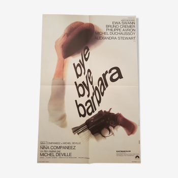 Affiche cinéma  bye bye barbara