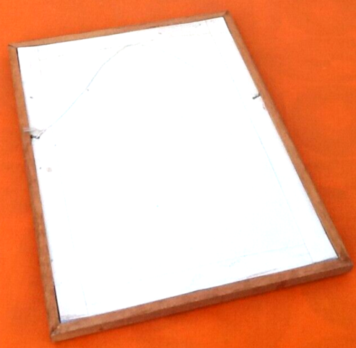 Wooden frame (310X225)mm The Aero-Balloon called "Tour de Calais"