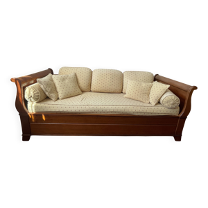 Lit Gigogne merisier