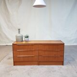 Mid century danish double drawers by Steens