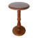 Round pedestal table in solid wood
