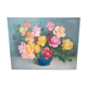 Painting bouquet of flowers by Lucien Le Guern