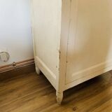 Armoire 1 porte avec corniche