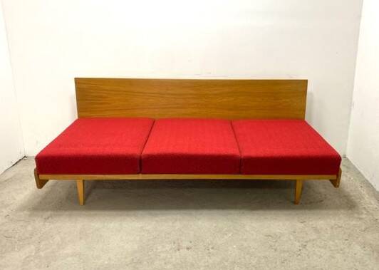 Daybed sofa by Interier Prahà, Vintage Czech 1960s