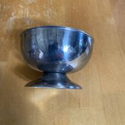 Set of 6 Ice Cream Bowls Style Rémy LETANG Vintage Stainless Steel #E084