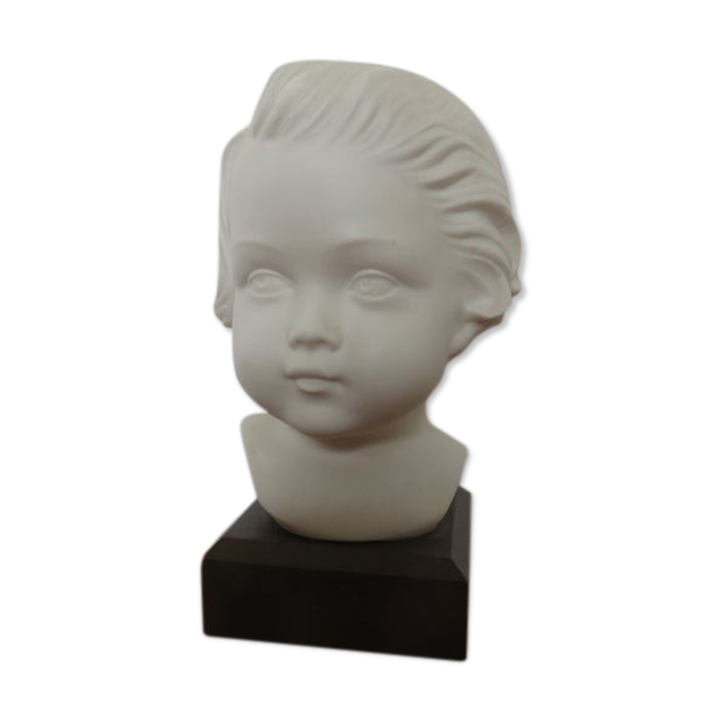 Bust " child in plaster