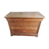 Louis Philippe chest of drawers, 19th, in oak