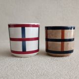 Two cups model Béarn Creil Montereau