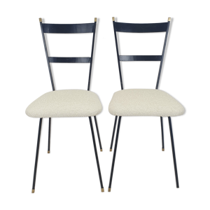 Ensemble de 2 chaises - 1960