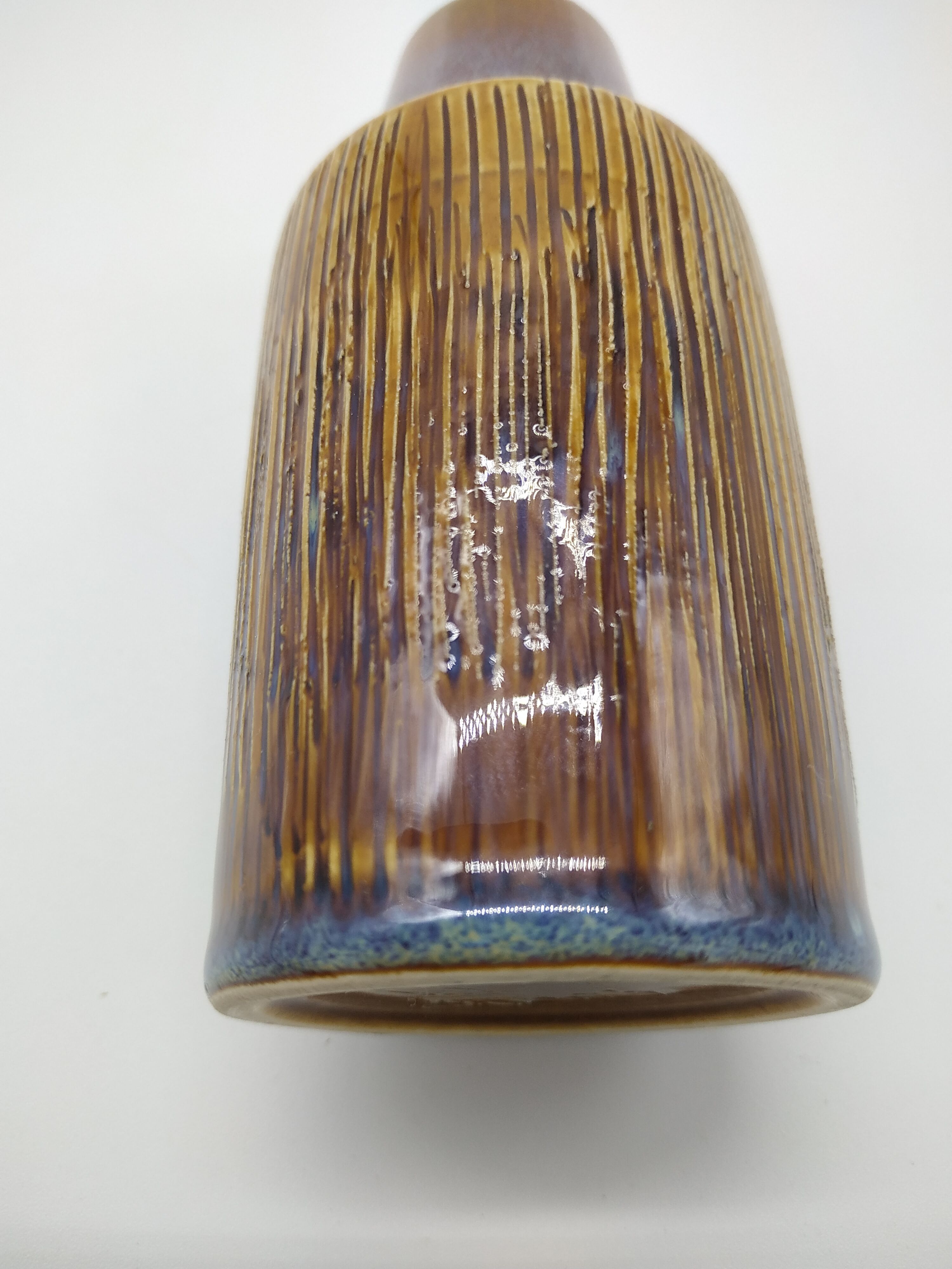 Danish vase from the Manilla series by Svend Aage Jensen for Sølhom from the 60s