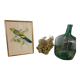 Table Bird illustration - Parakeet Flaveolus