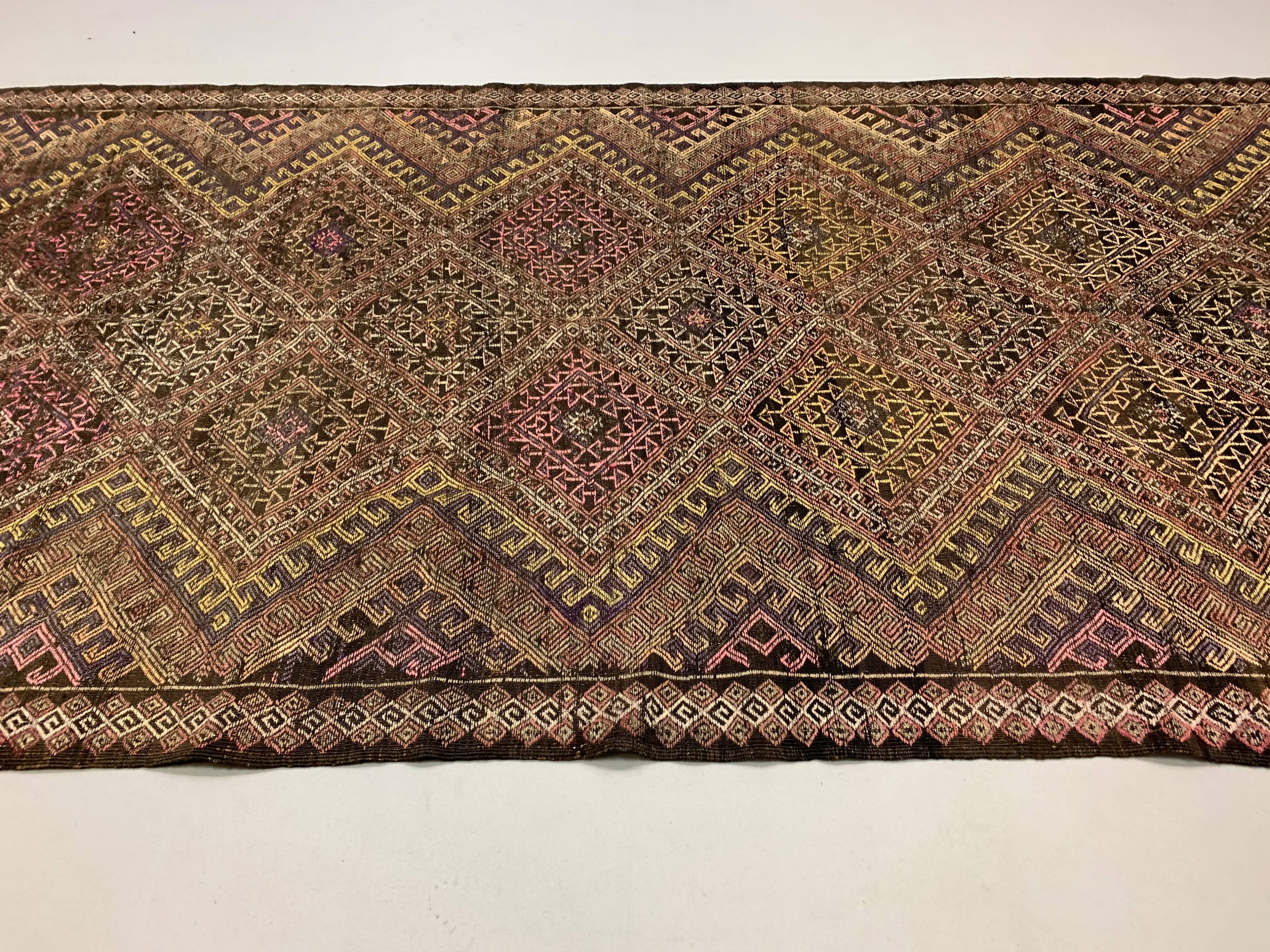 Turkish Kilim Rug 300x149 cm