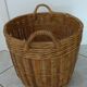 Planter basket in rattan and bamboo