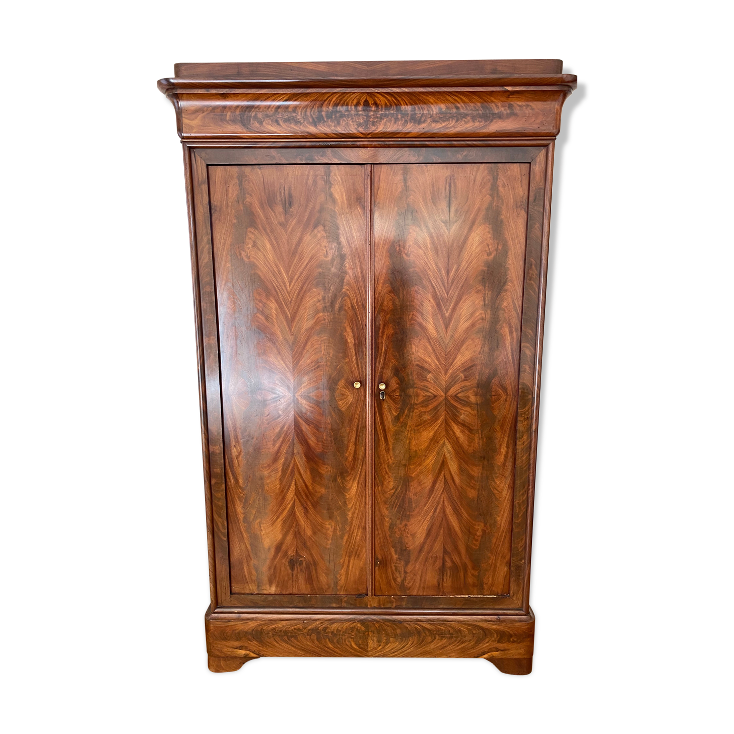 Mahogany wardrobe 19th Charles X