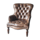 Antique Chesterfield armchair.