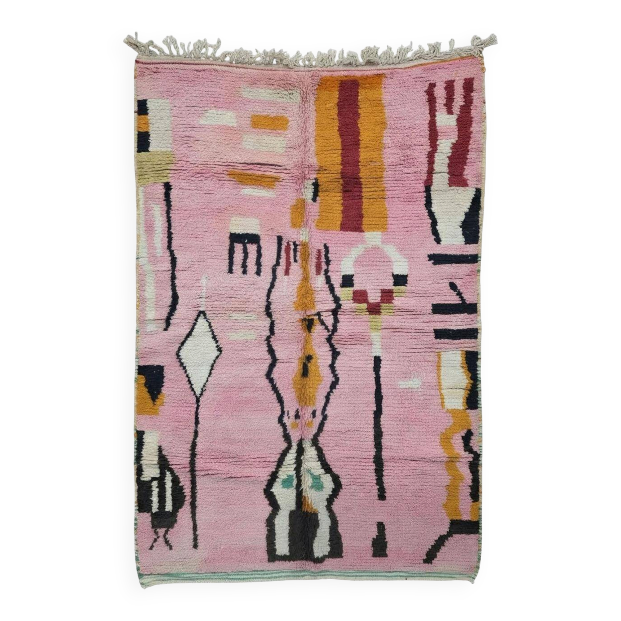 Berber Pink Rug - 290 x 200 cm