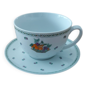 Guy Degrenne saucer and cup set