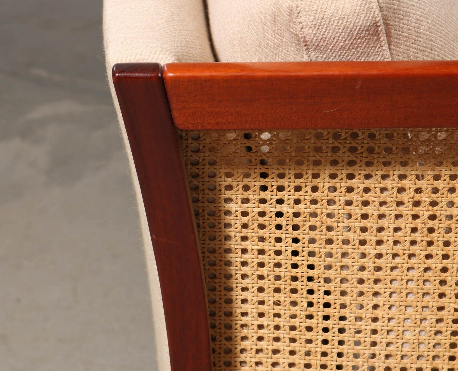 Vintage Swedish canage sofa