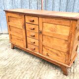 Buffet vintage René Gabriel en chêne