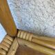 Vintage rattan shelf