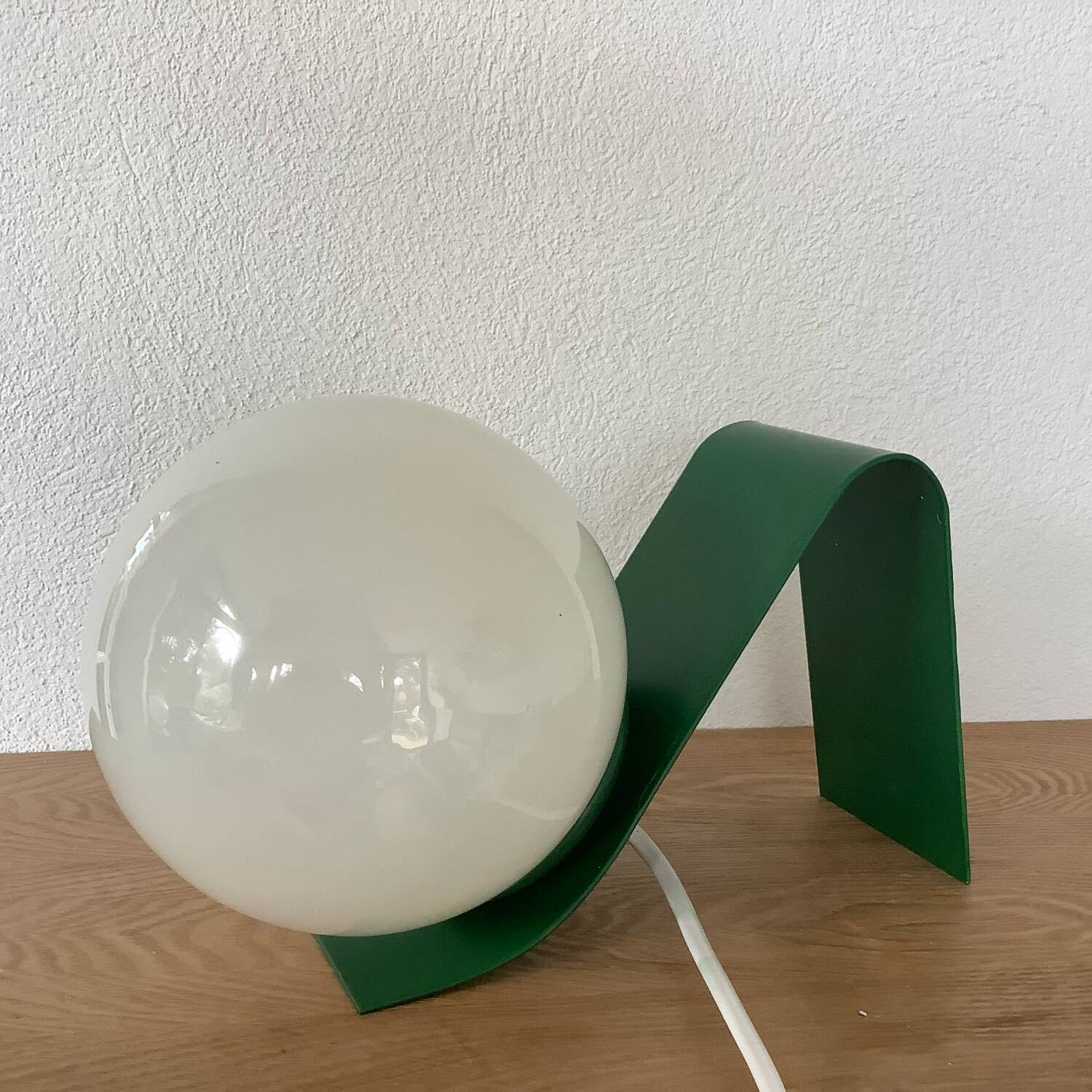2 minimalist post-modern metal lamps