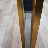 Table basse de Renato Zevi avec plateau en miroir, années 70
