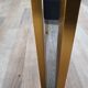 Table basse de Renato Zevi avec plateau en miroir, années 70