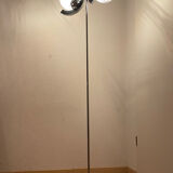 Space Age floor lamp, Murano shade, 1970s.