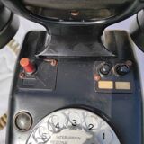 Telephone in black bakelite dial with call system