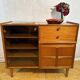 Cabinet de musique en teck rétro des années 50 par Nathan (vers 1960) Un fantastique an
