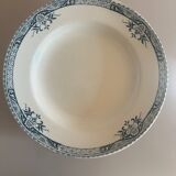Set of 4 deep plates and 2 flat plates Lily Longchamp