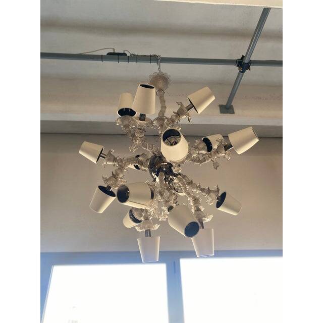 Contemporary Sputnik Ca' Rezzonico Murano Glass Chandelier