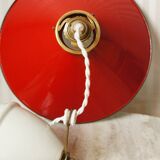 Enamelled sheet metal pendant rises & falls 1920