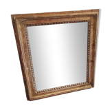 Miroir en bois doré ancien louis xvi