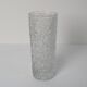 Vintage Pressed Glass Vase by Václav Hanuš for Sklo Union Libochovice, 1970's.