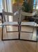 Set of 2 folding chairs Fantoni and Geraci