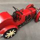 Model reproduction car bugatti 1920 metal tin collection